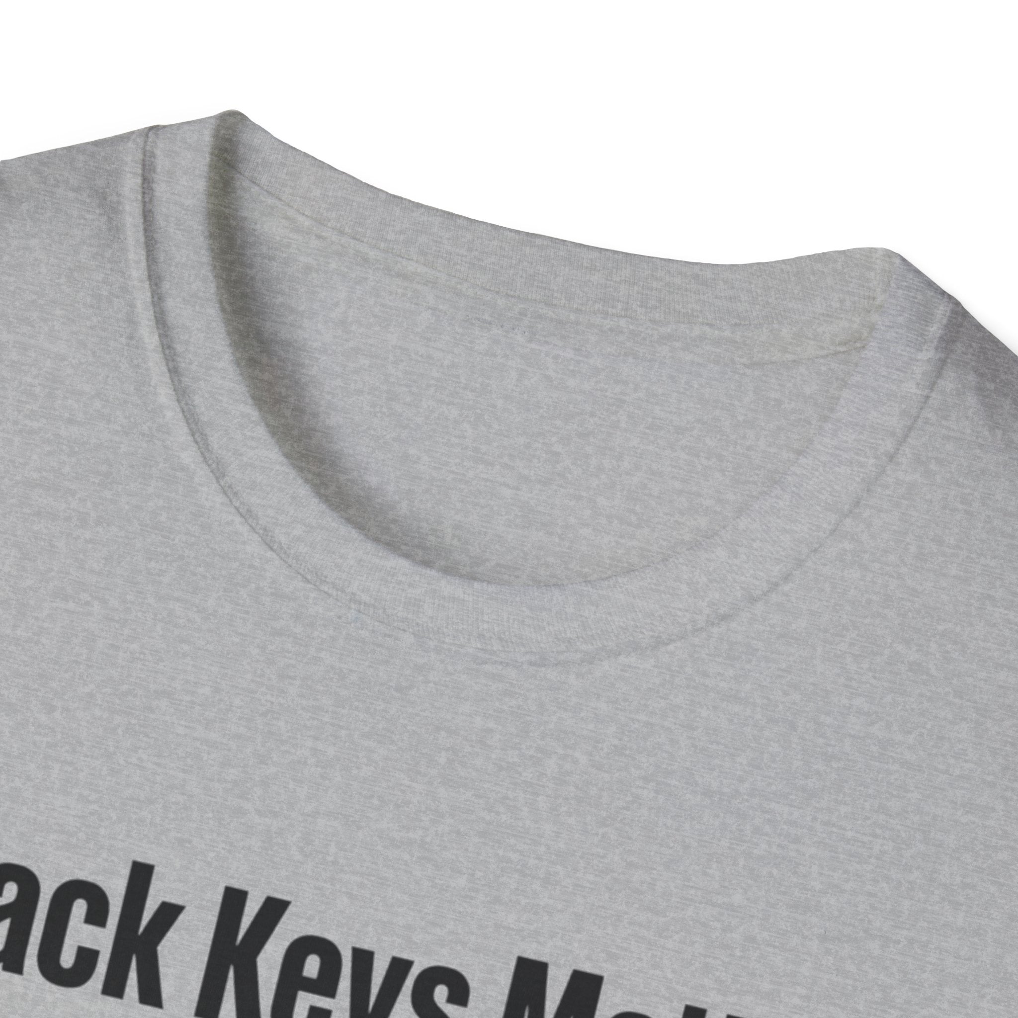 Piano Black Keys Matter Funny Music Shirt – Piano Player Gift Graphic Tee