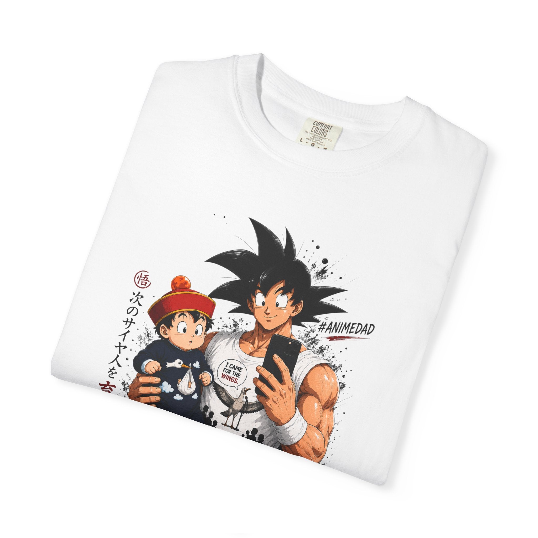 Anime Goku & Son Gohan Selfie T-Shirt