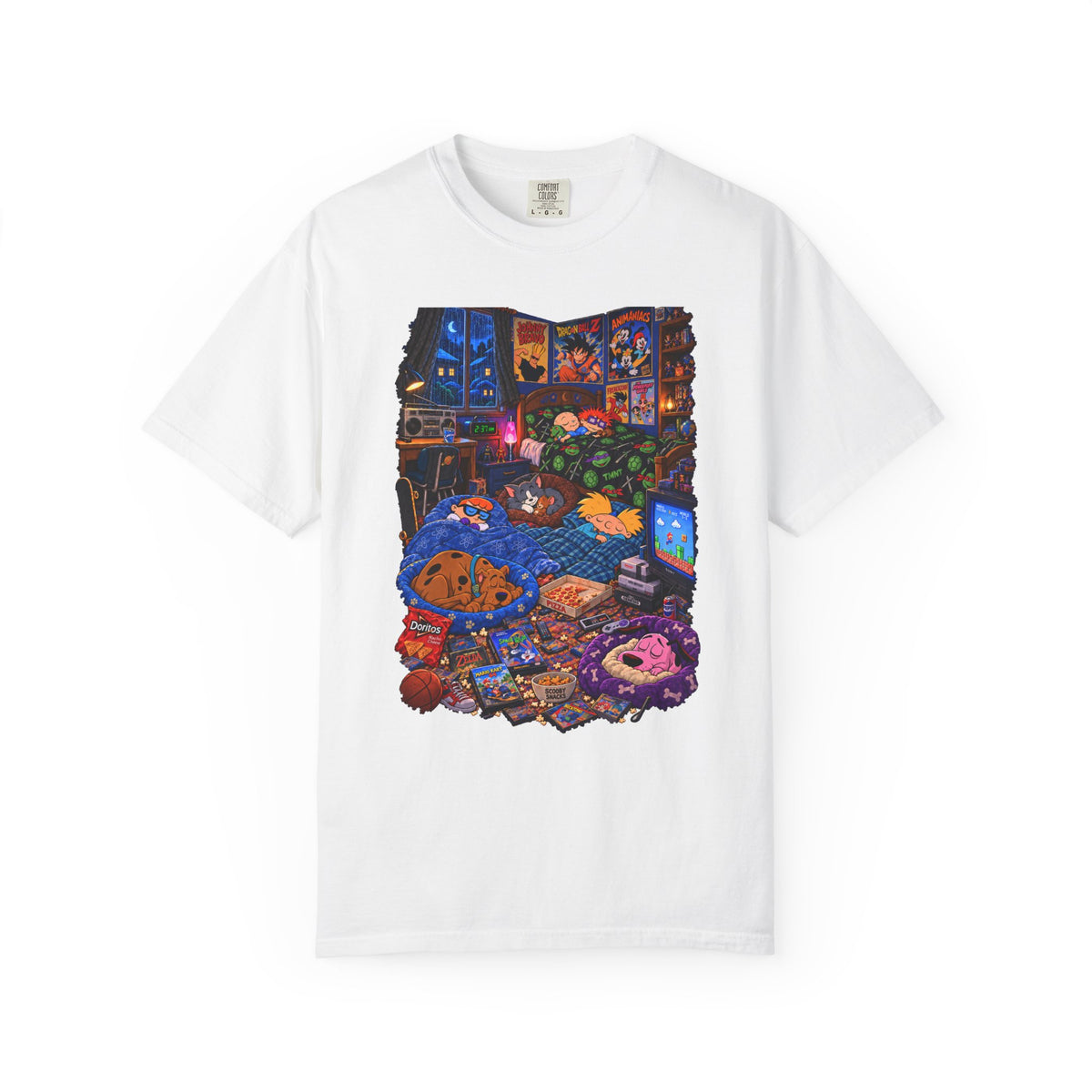 The Ultimate Cartoon Sleepover Tee