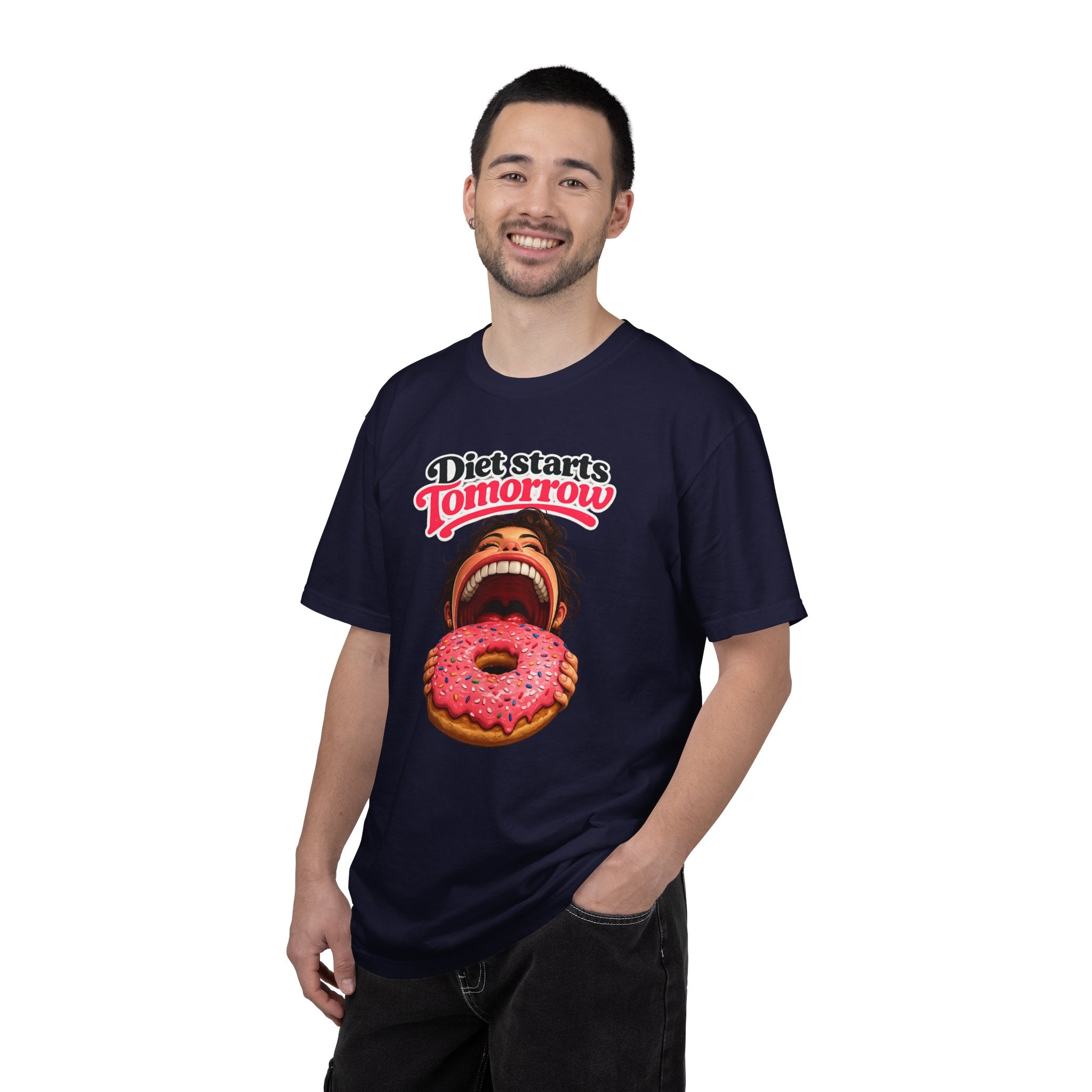Diet Starts Tomorrow T-Shirt — Funny Donut Graphic Tee