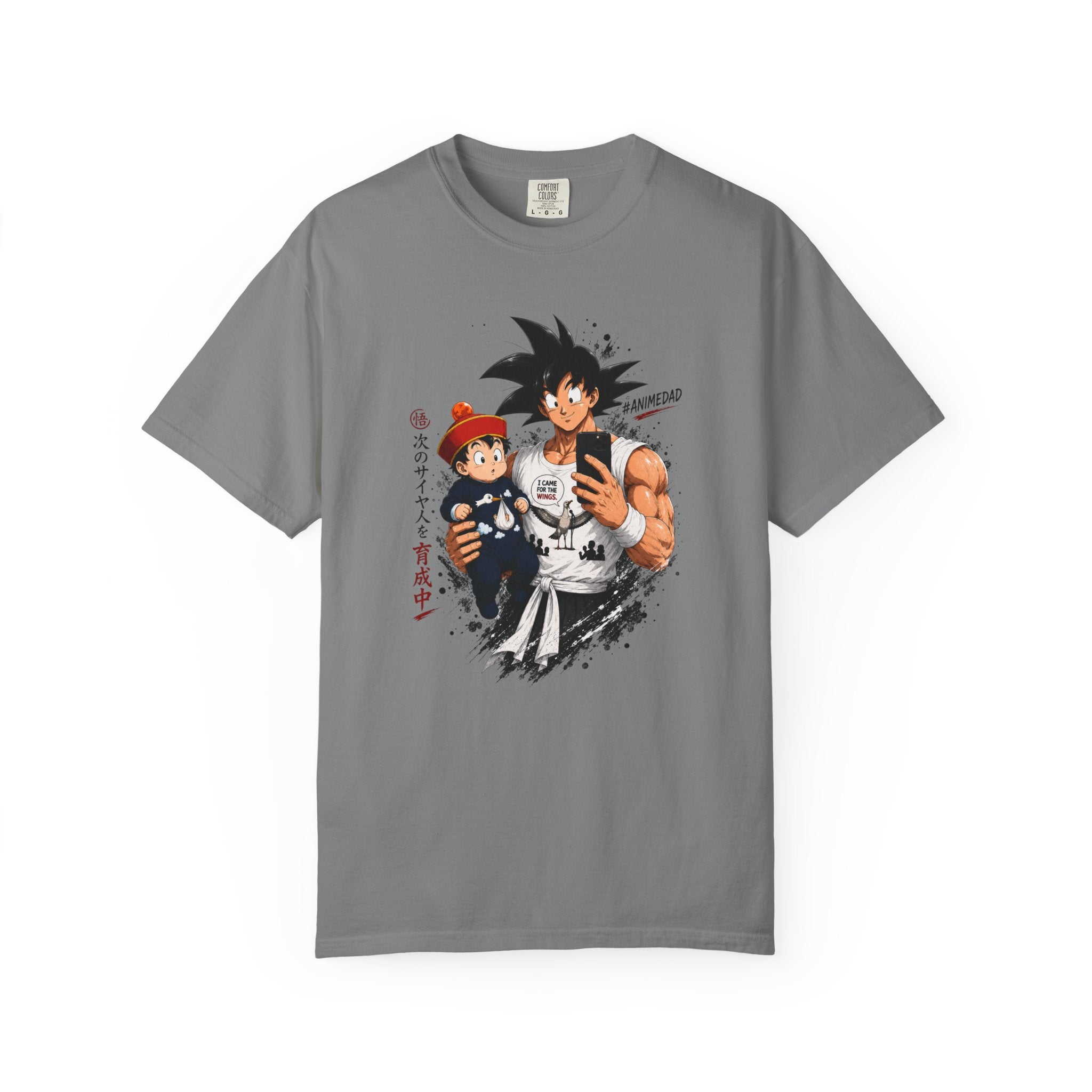 Anime Goku & Son Gohan Selfie T-Shirt