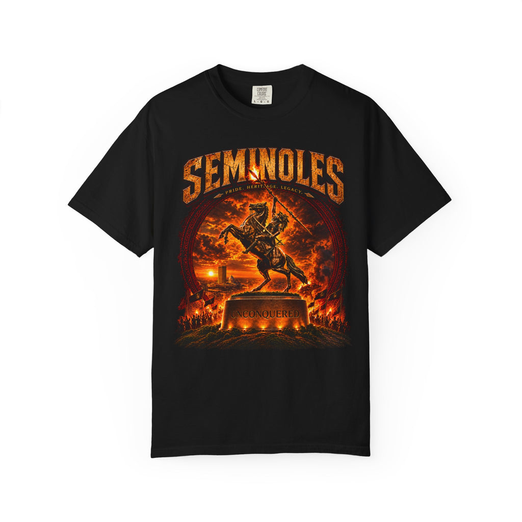 Seminoles UnConquered T-Shirt — Vintage Warrior College Football Tee