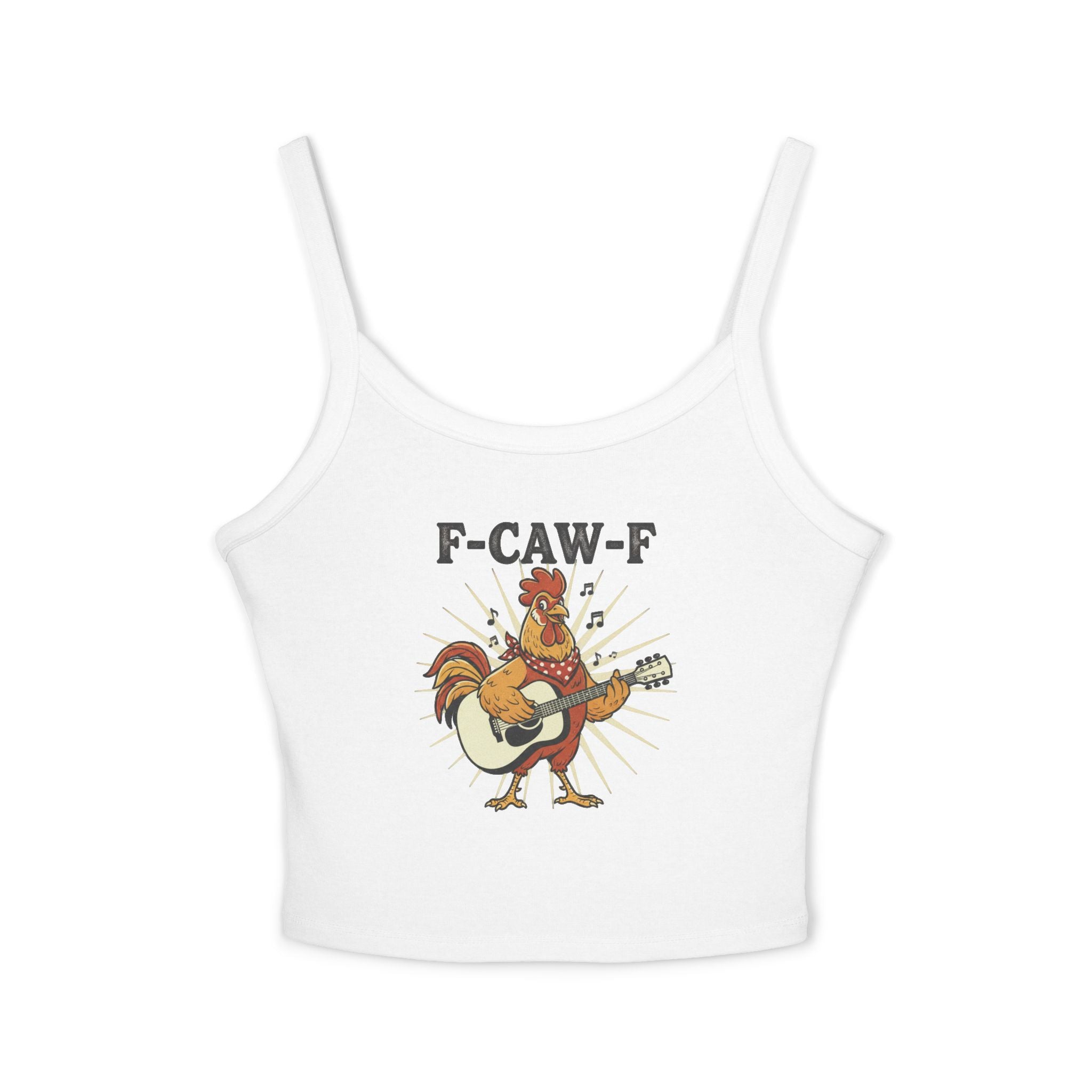 Copy of F-Caw-F Crop Tank — "Can You Even Reed Bro?" Music Lover Gift