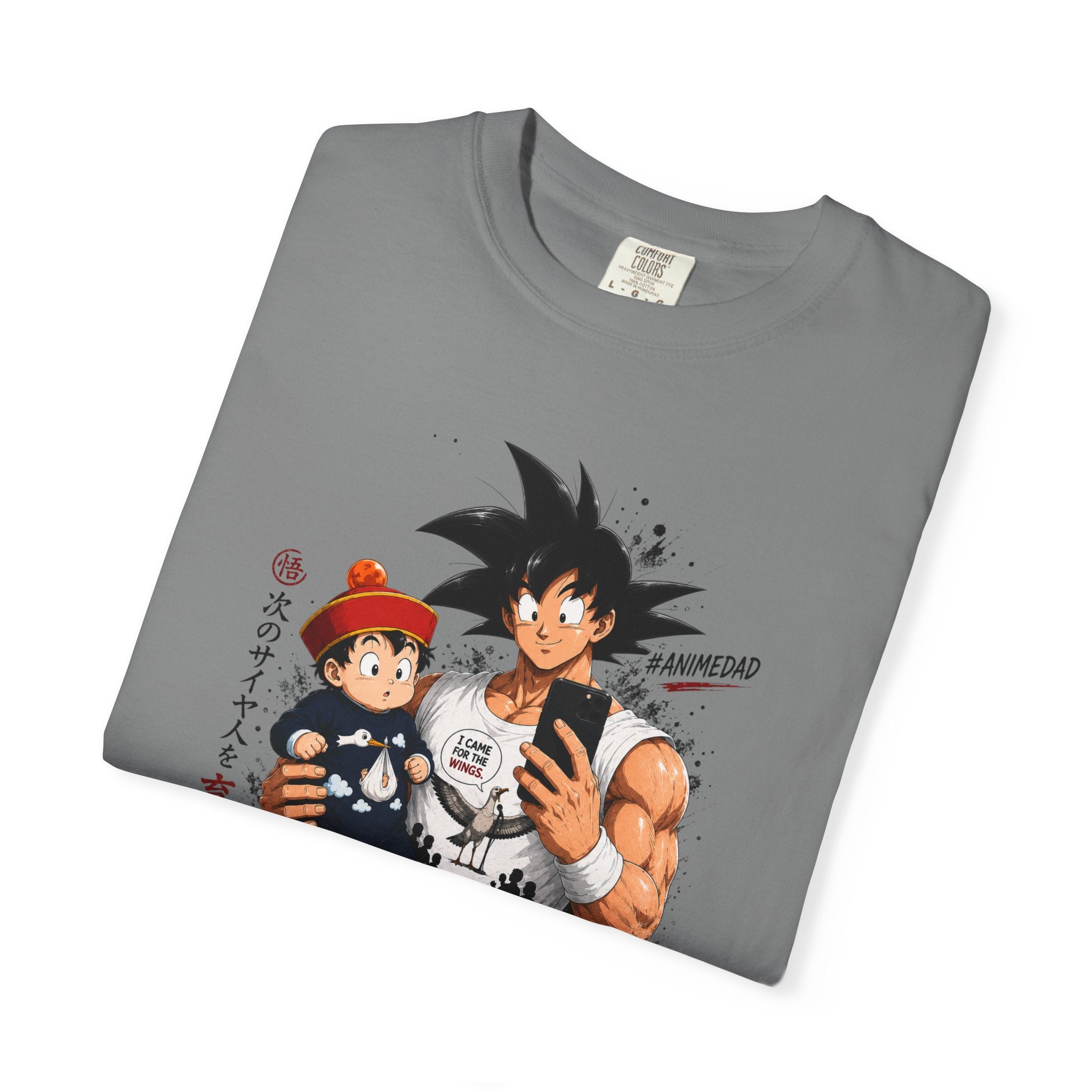 Anime Goku & Son Gohan Selfie T-Shirt