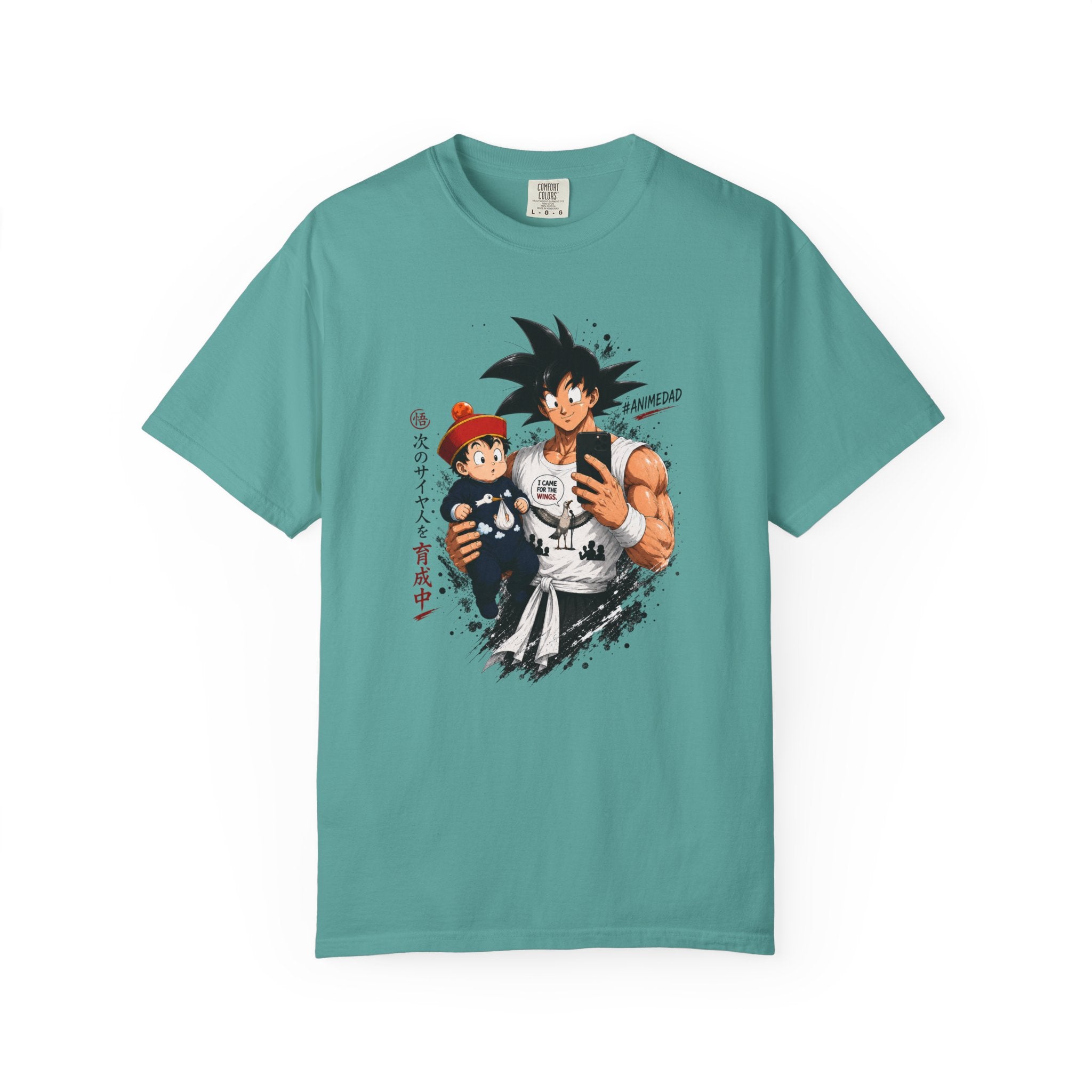 Anime Goku & Son Gohan Selfie T-Shirt
