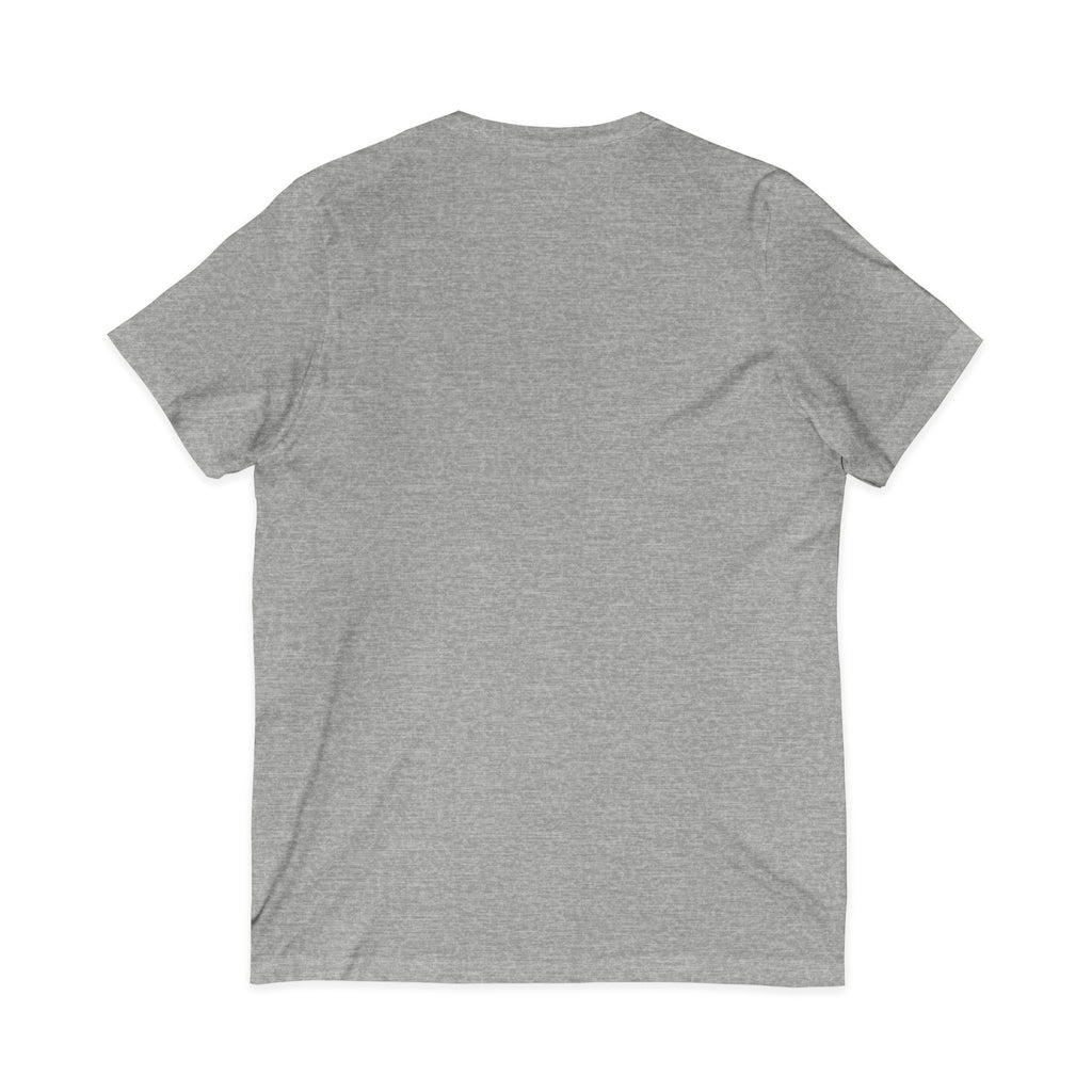 Captain Relaxing on Boat V-Neck Tee – Vintage Nautical Fishing Shirt
