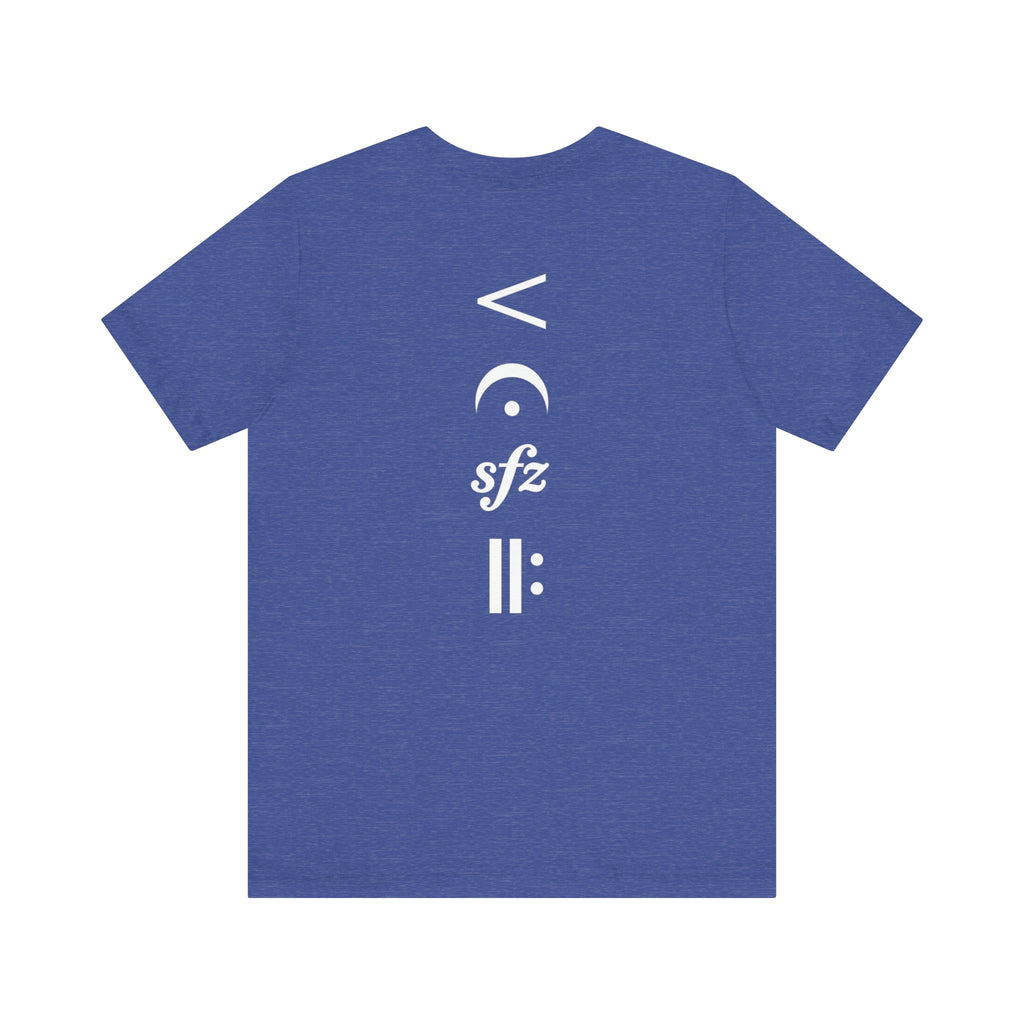 Eat. Sleep. Train. Repeat. Tee — Minimalist Music Symbols T‑Shirt