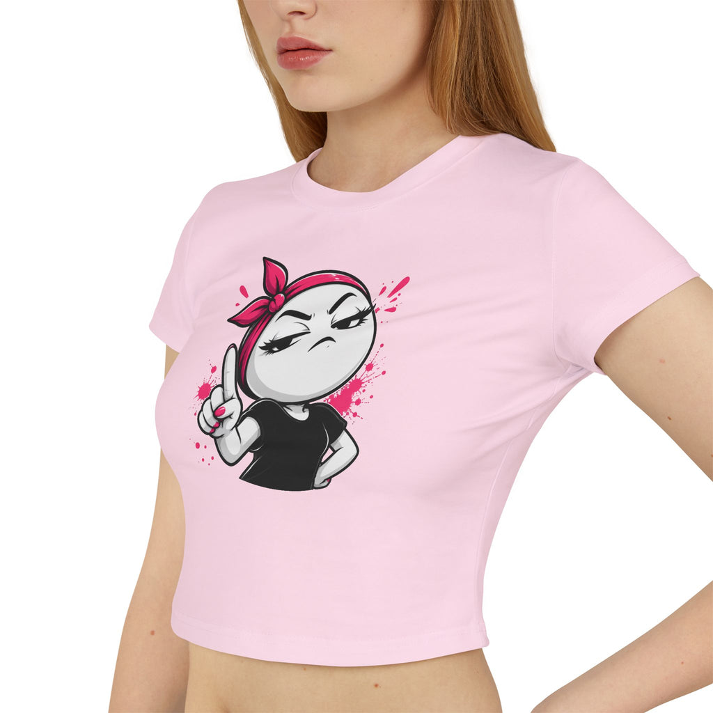 Women's Baby Tee — Sassy Rosie Graphic Tee
