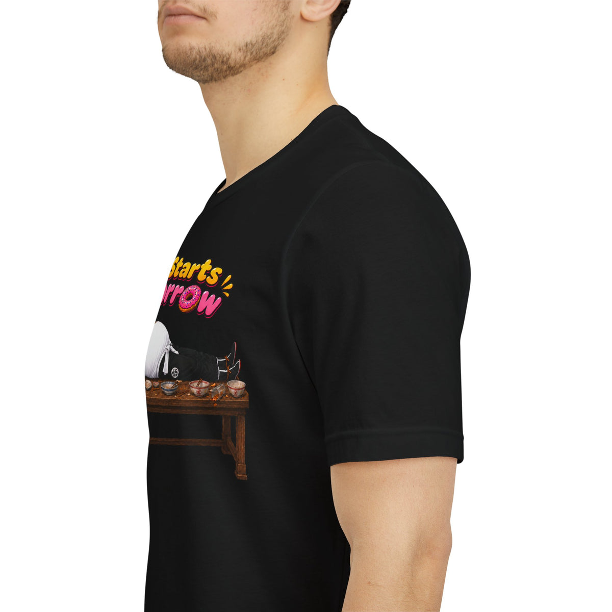 Goku Diet Starts Tomorrow T-Shirt — Funny Lazy Anime Graphic Tee