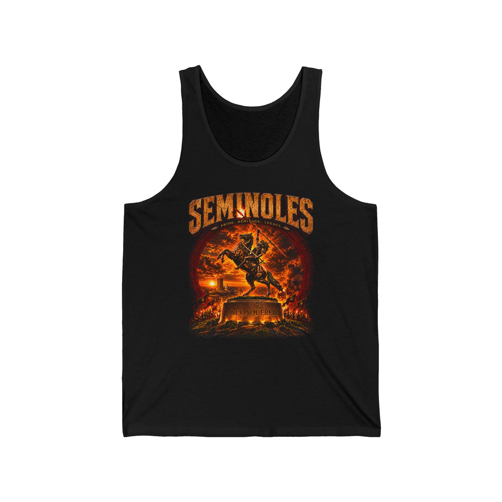 Seminoles Unconquered Tank Top — College Game Day Fan Shirt