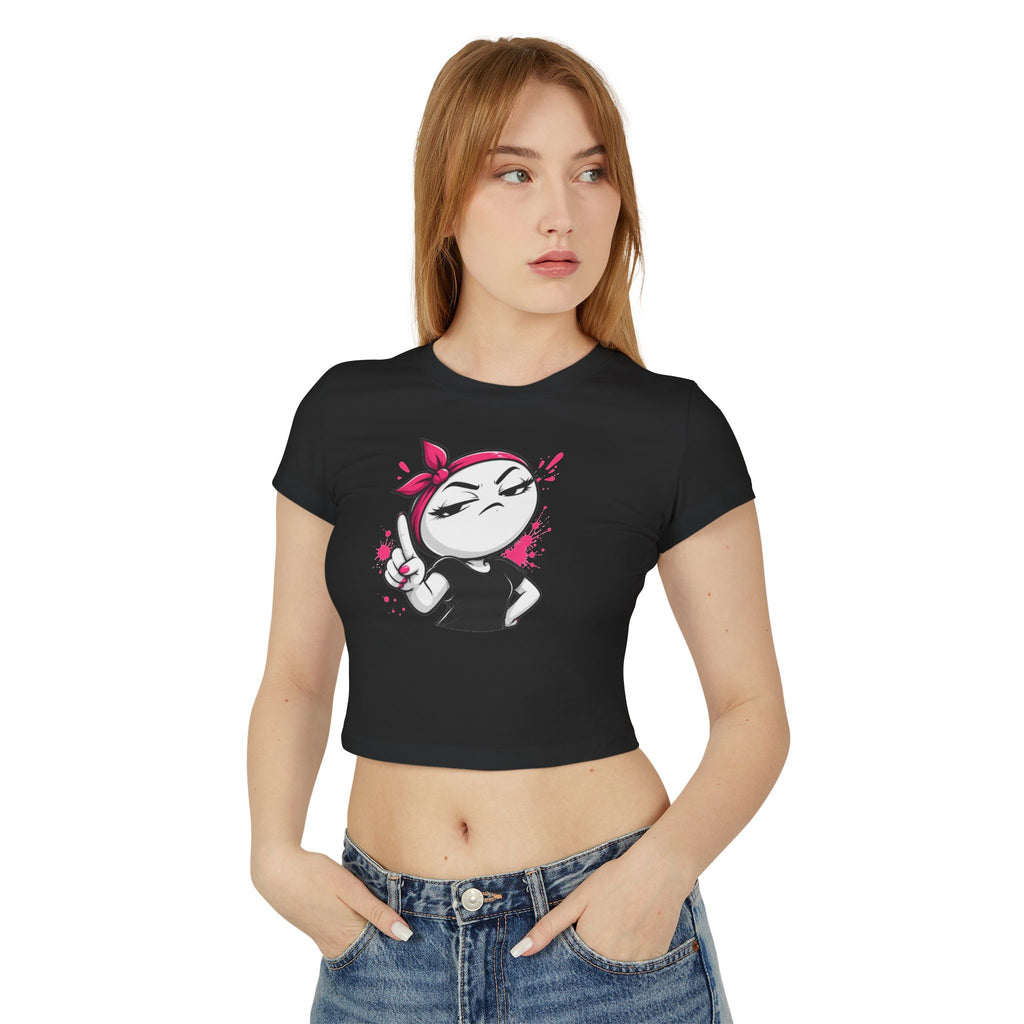 Women's Baby Tee — Sassy Rosie Graphic Tee