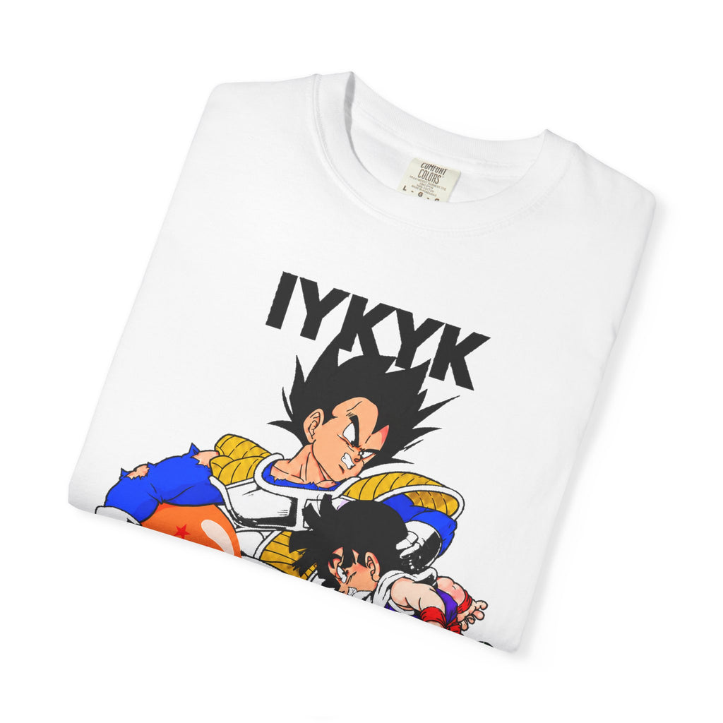 Vegeta Mentality T-Shirt — "IYKYK" Action Anime Scene