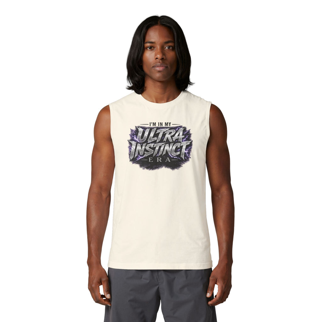 “I’m in My Ultra Instinct Era” Muscle Tank — Anime-Inspired Gym & Casual Tank Top